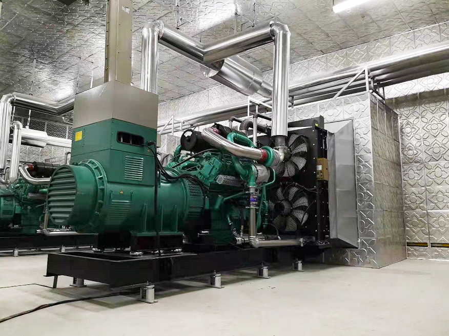 扬州福康斯为贵州数据中心供应柴油发电机组